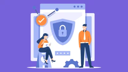 Image illustrée d'un homme et d'une femme effectuant une installation en mode Consentement v2.