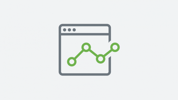 Illustration d'une page web avec un diagramme