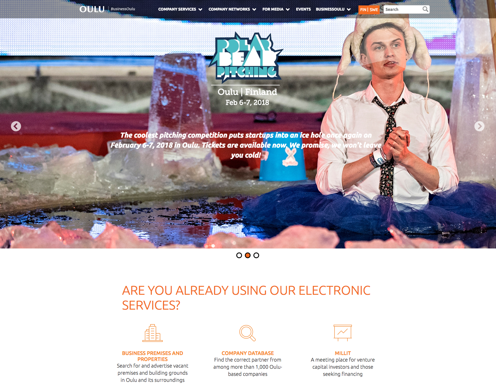 BusinessOulu a décidé d'utiliser LianaCMS pour la refonte de leur site